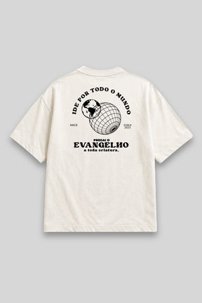 Camisa Oversized "Ide" branca | HACE