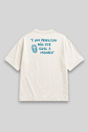 Camisa Oversized Identidade branca | HACE