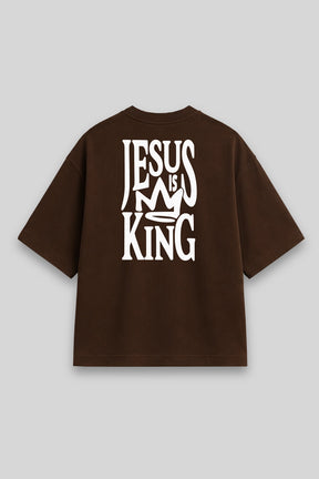 Camisa Oversized Jesus is King [HACEDAY]