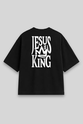Camisa Oversized Jesus is King [HACEDAY]