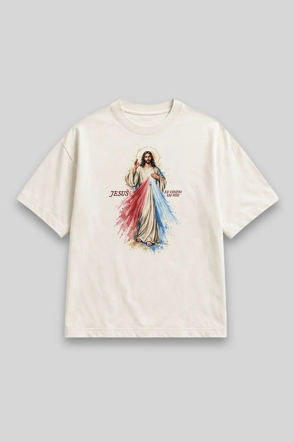 Camisa Oversized Jesus Misericordioso