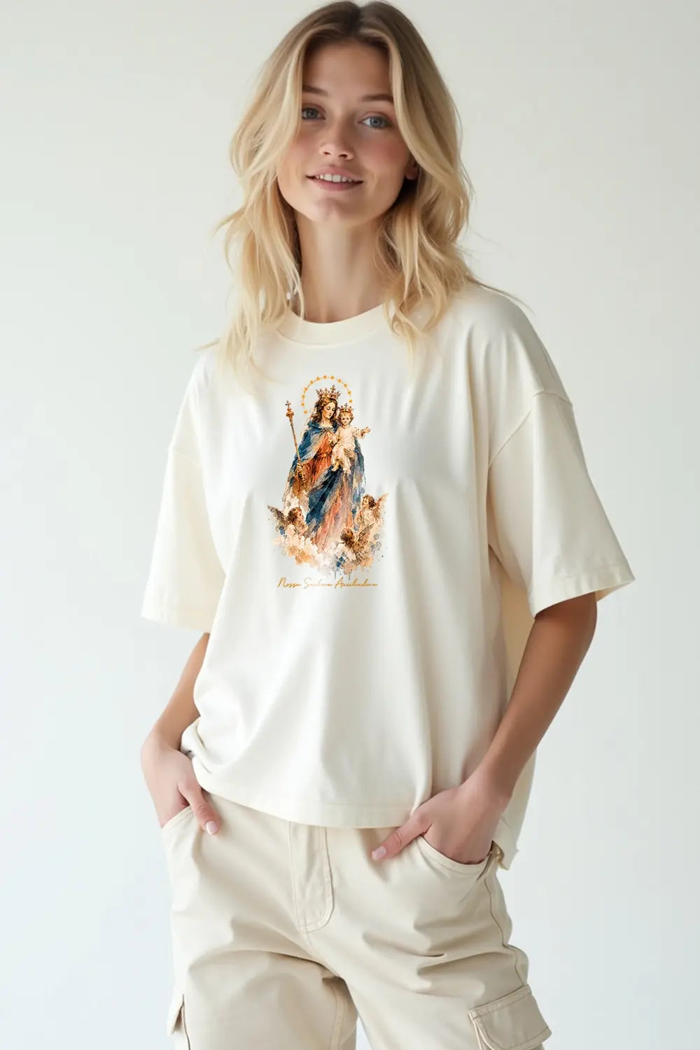 Camisa Oversized Nossa Senhora Auxiliadora