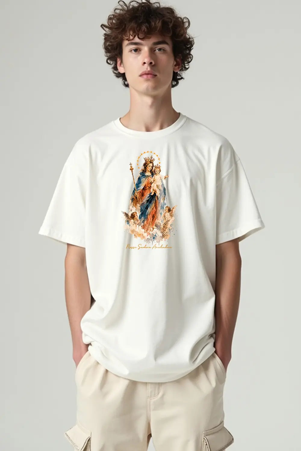Camisa Oversized Nossa Senhora Auxiliadora