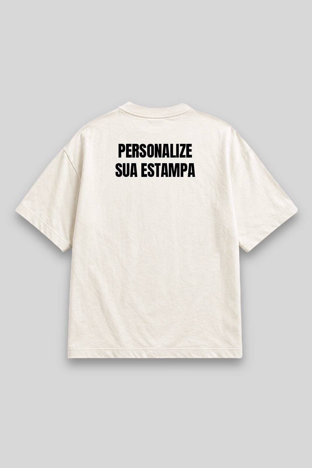 Camisa Oversized Personalizada - Monte sua Estampa