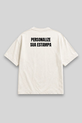 Camisa Oversized Personalizada - Monte sua Estampa