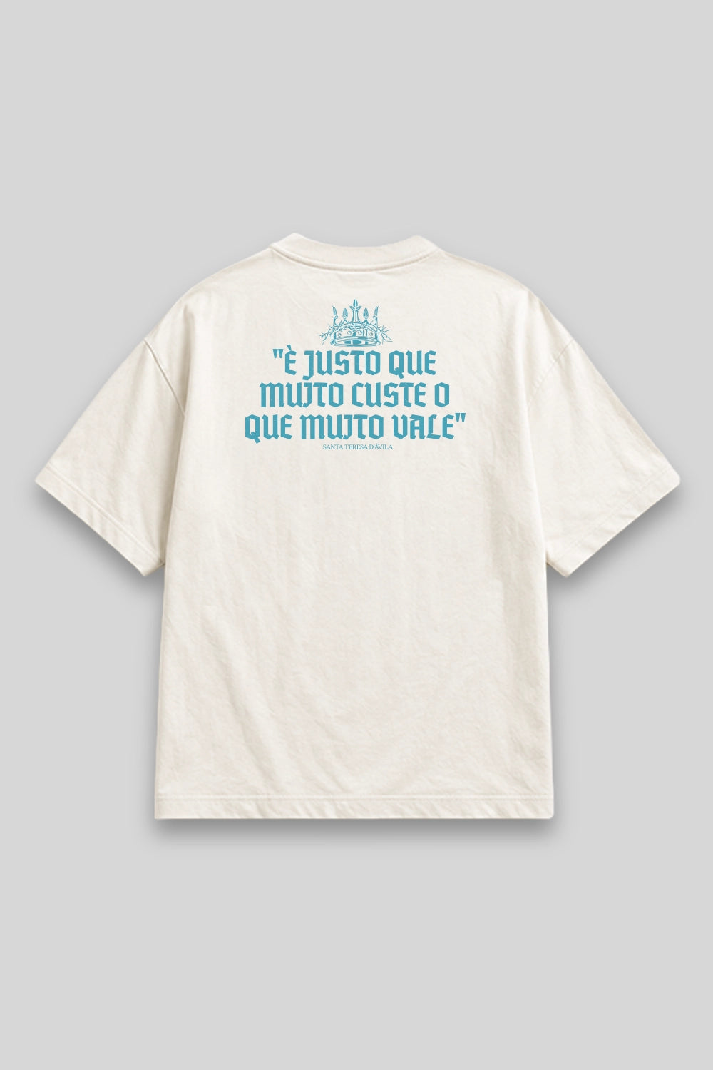 Camisa Oversized Preço Justo branca | HACE