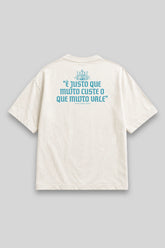 Camisa Oversized Preço Justo branca | HACE