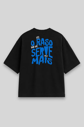 Camisa Oversized Profundo preta | HACE