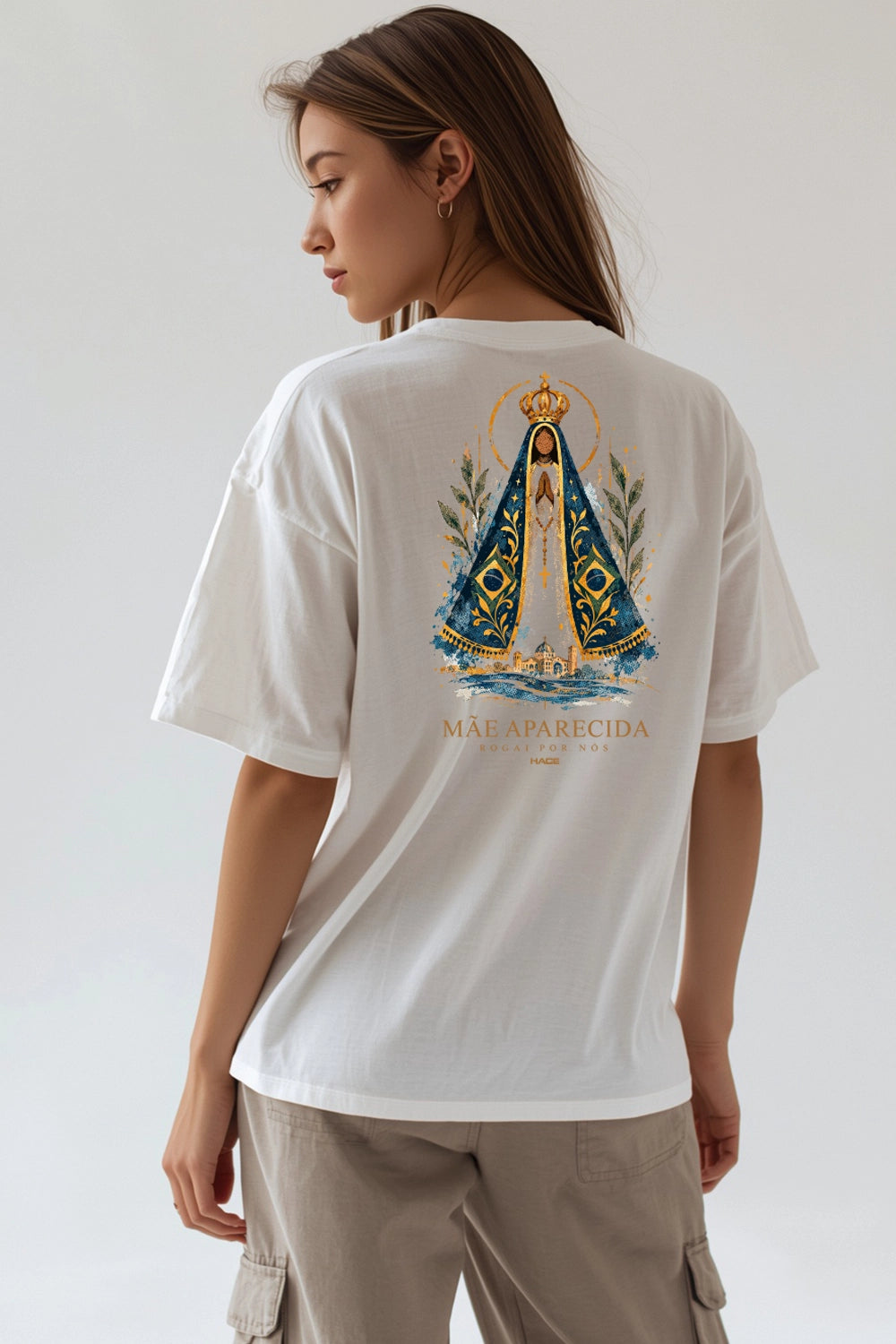 Camisa Oversized Rainha do Brasil
