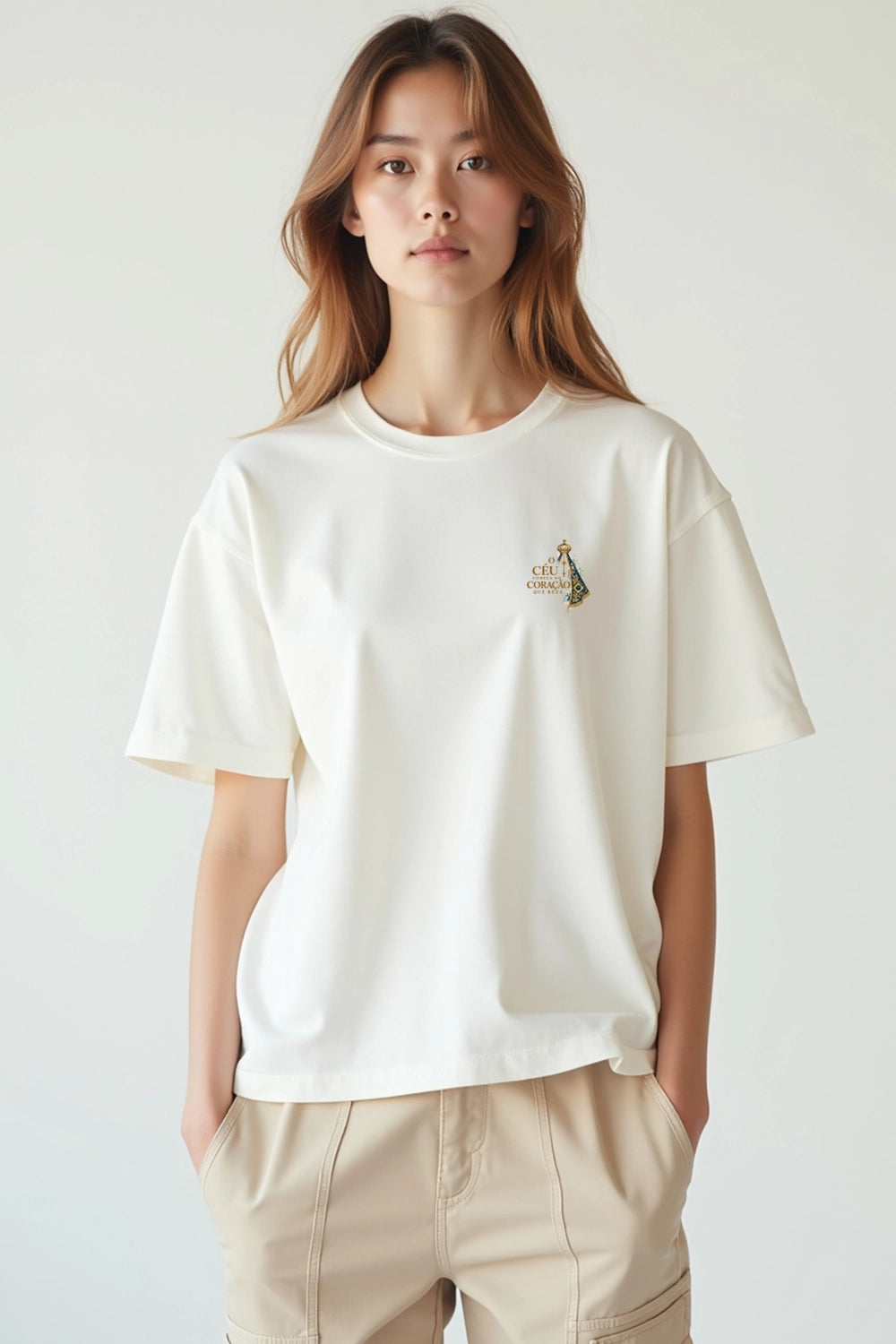 Camisa Oversized Rainha do Brasil
