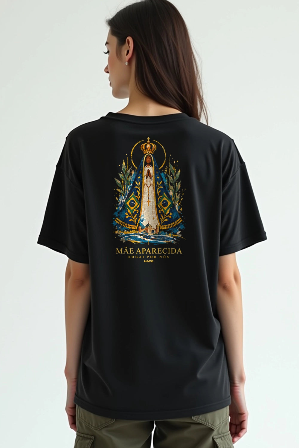 Camisa Oversized Rainha do Brasil