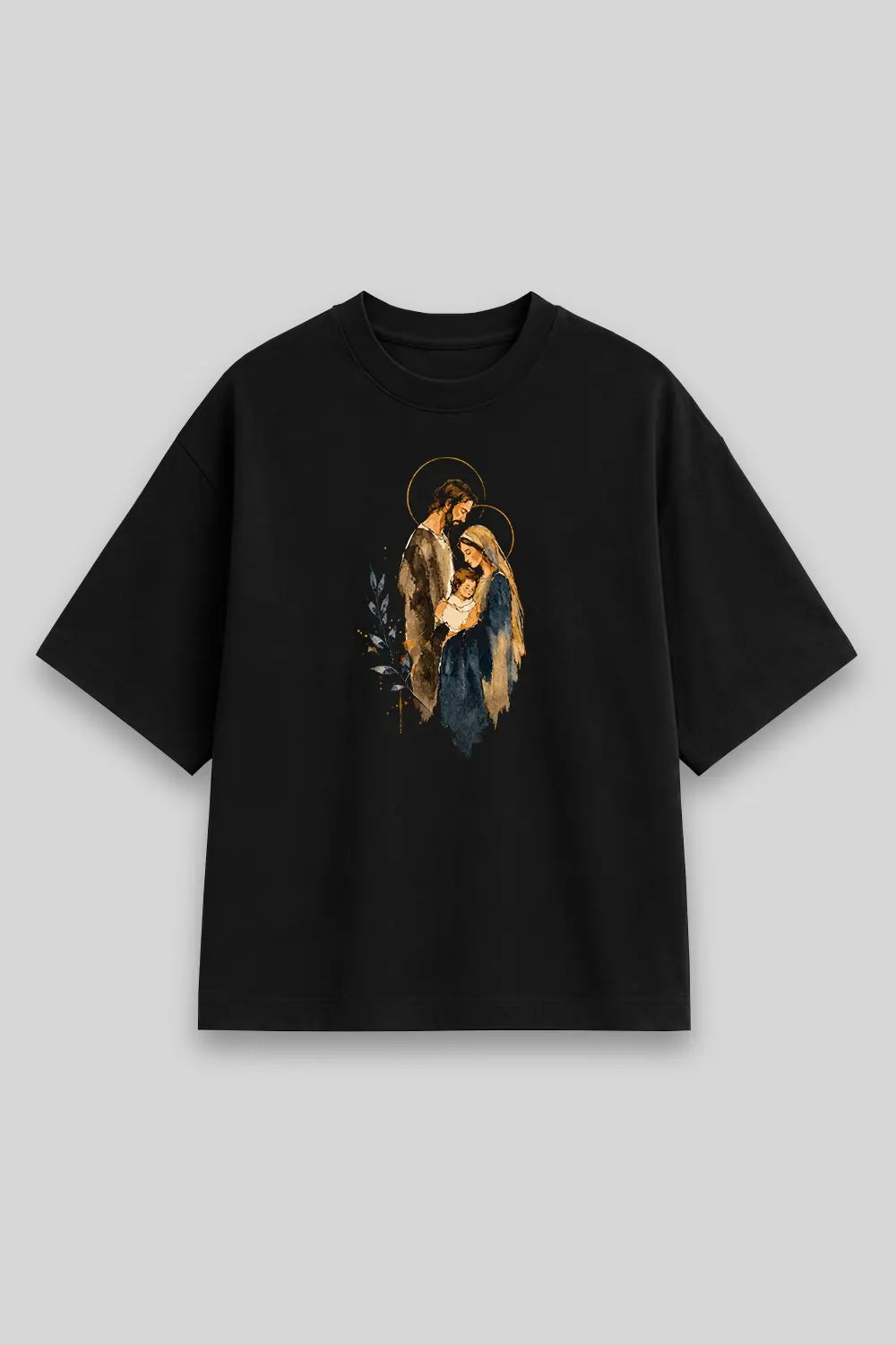 Camisa Oversized Sagrada Família 2 preta | HACE