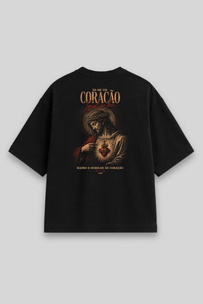 Camisa Oversized Sagrado Coração