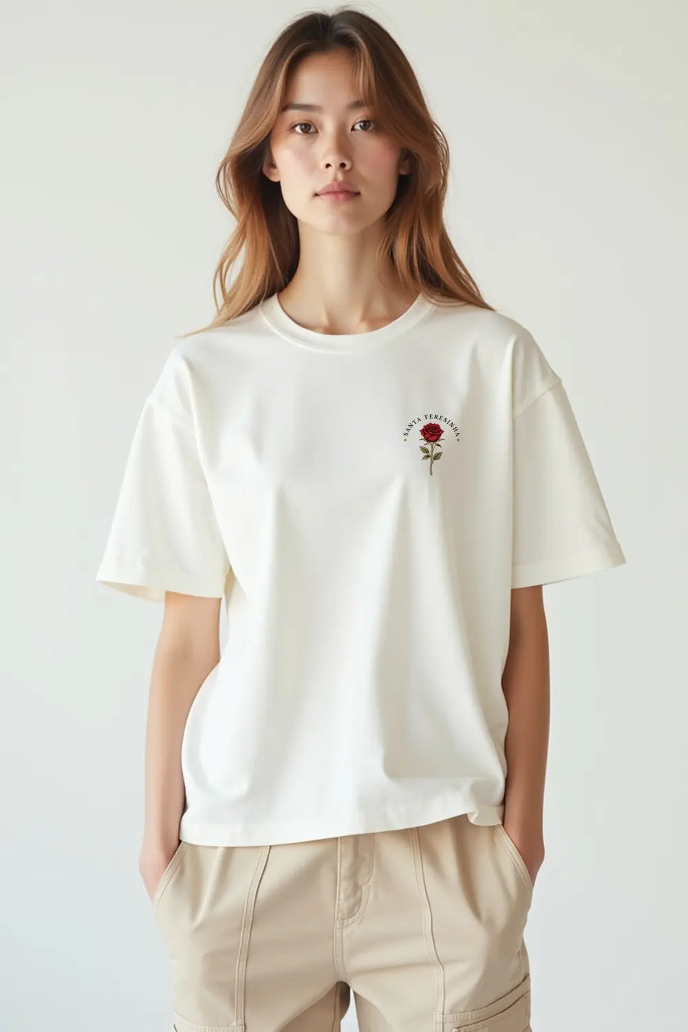 Camisa Oversized Santa Teresinha 3