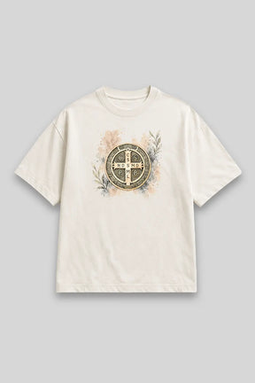 Camisa Oversized Medalha São Bento