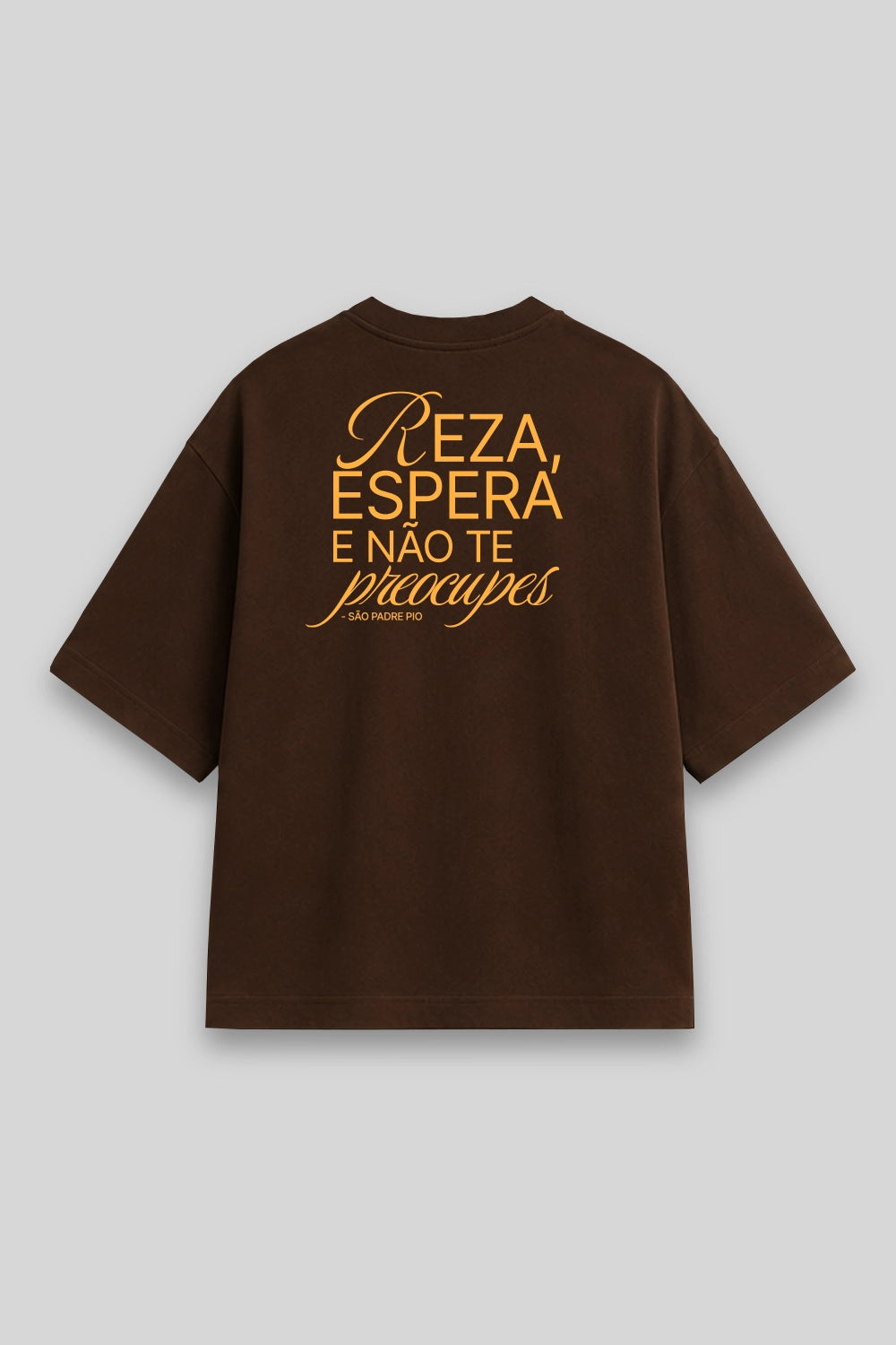 Camisa Oversized São Padre Pio