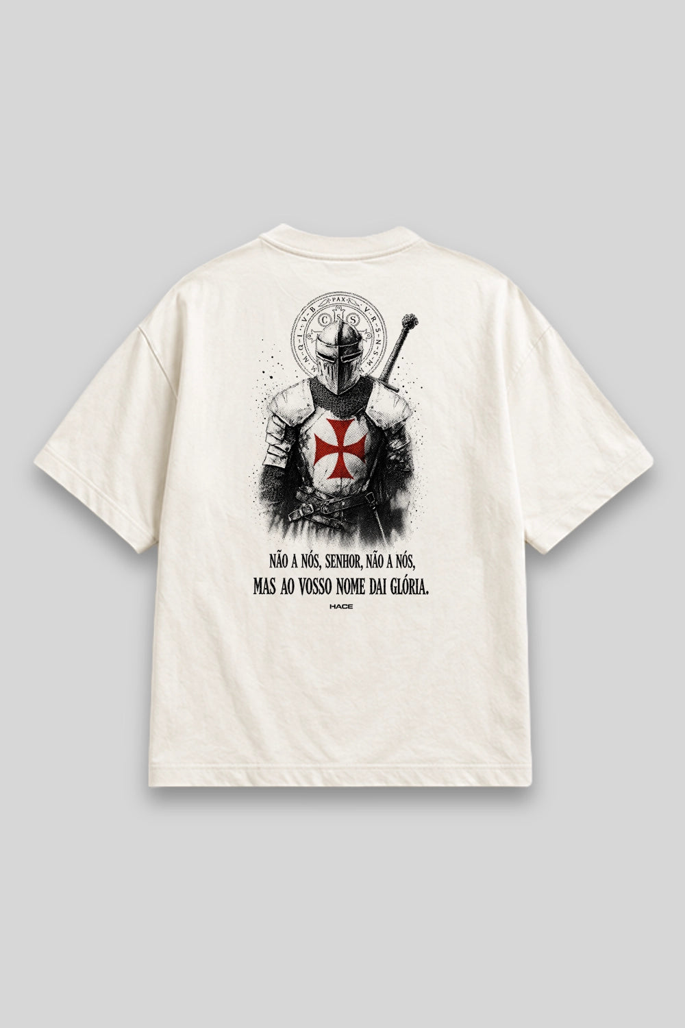 Camisa Oversized Guerreiro Templário