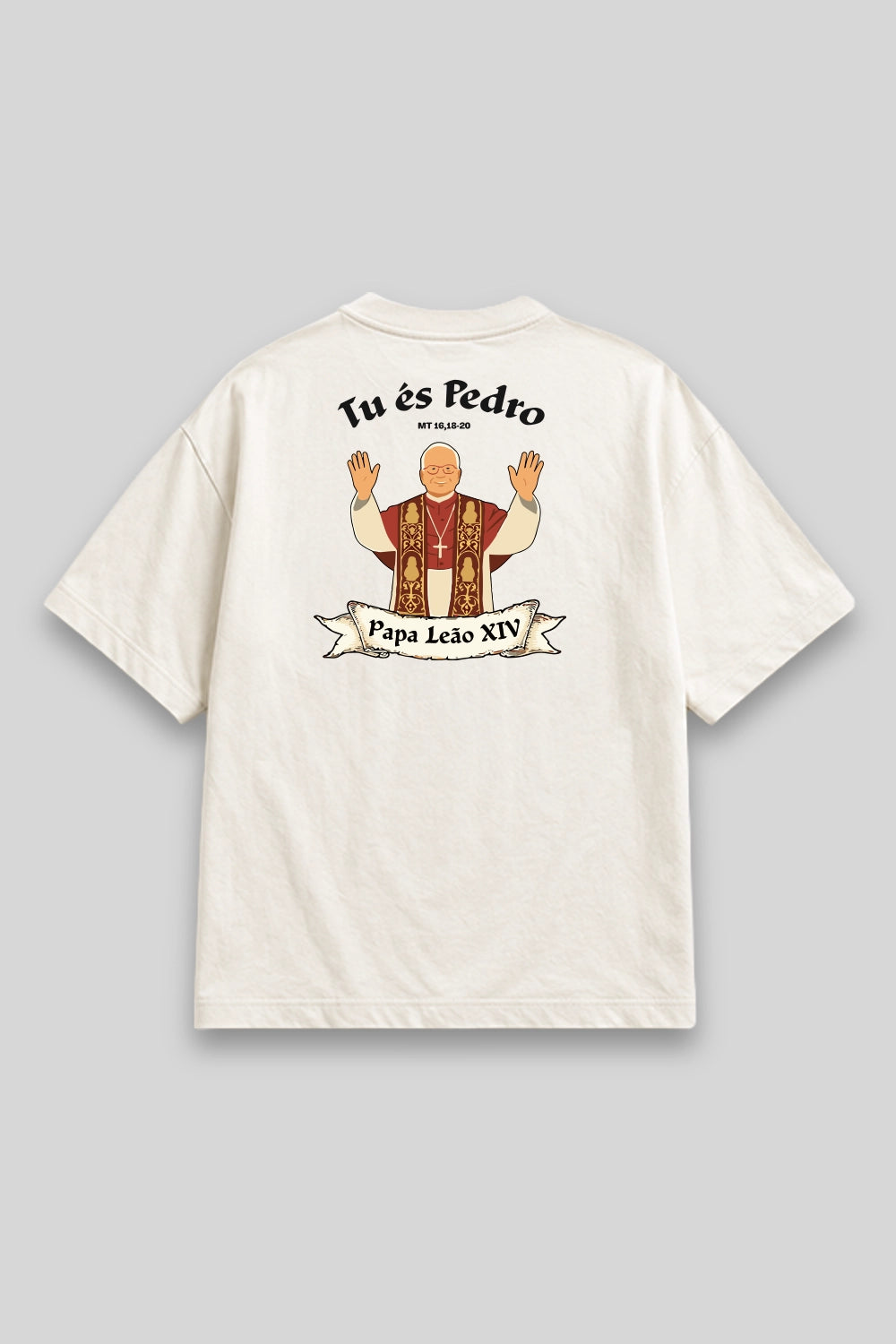 Camisa Oversized Tu és Pedro branca | HACE