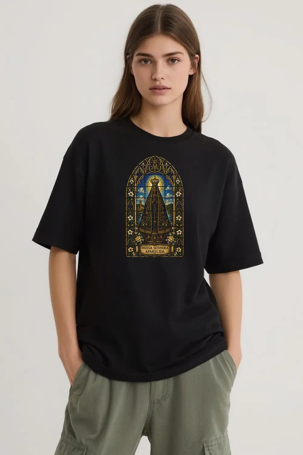 Camisa Oversized Aparecida Vitral