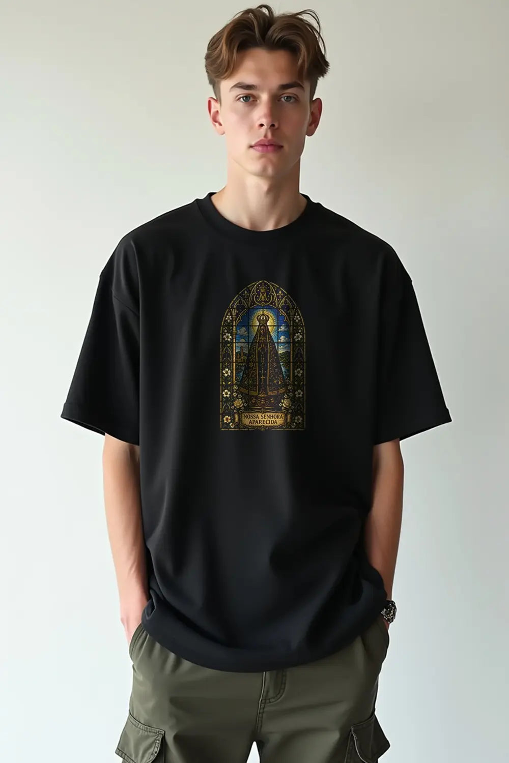 Camisa Oversized Aparecida Vitral
