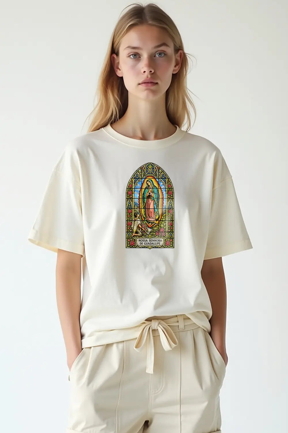Camisa Oversized Guadalupe Vitral