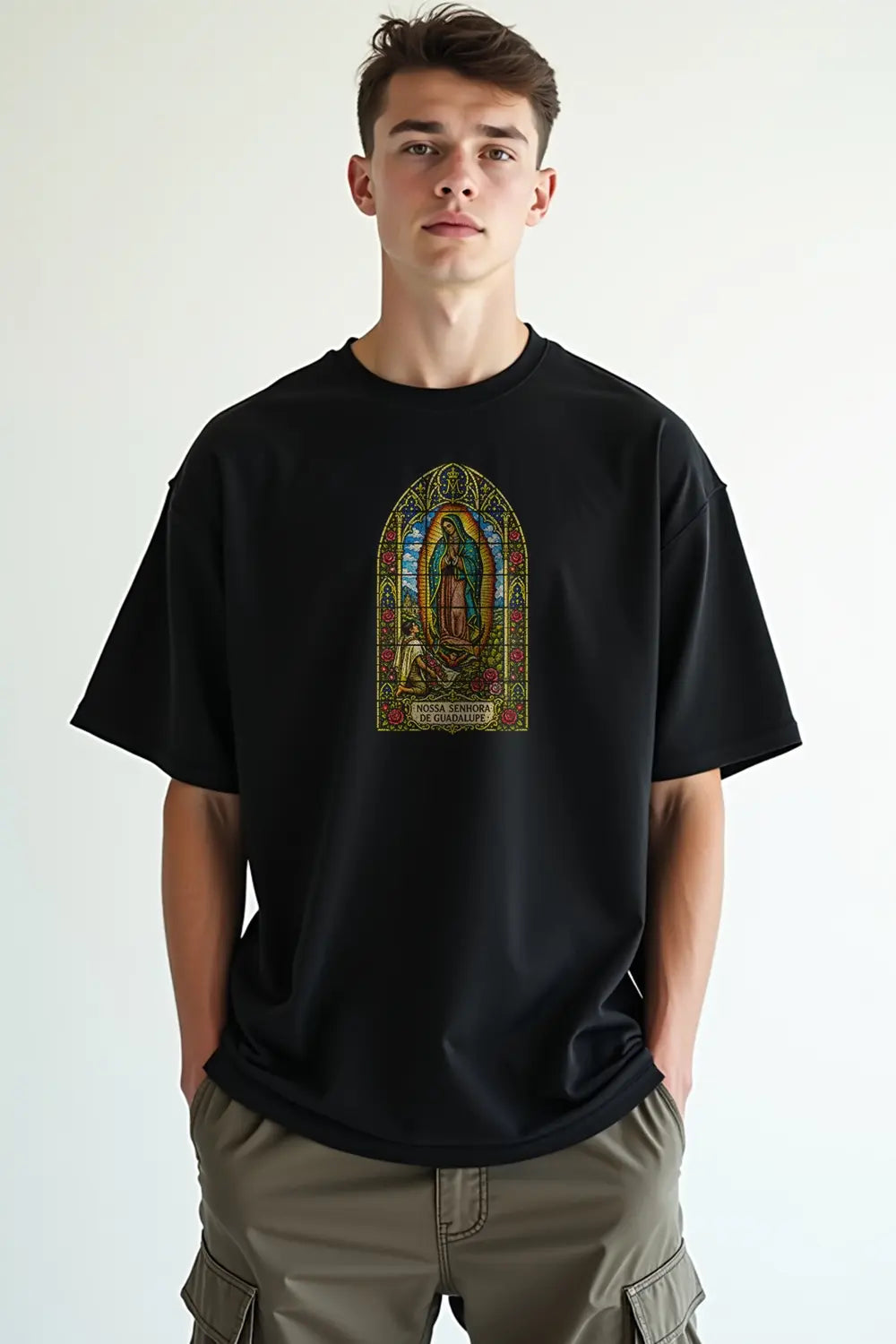 Camisa Oversized Guadalupe Vitral
