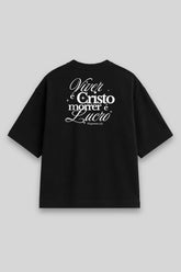 Camisa Oversized Viver é Cristo [HACEDAY]