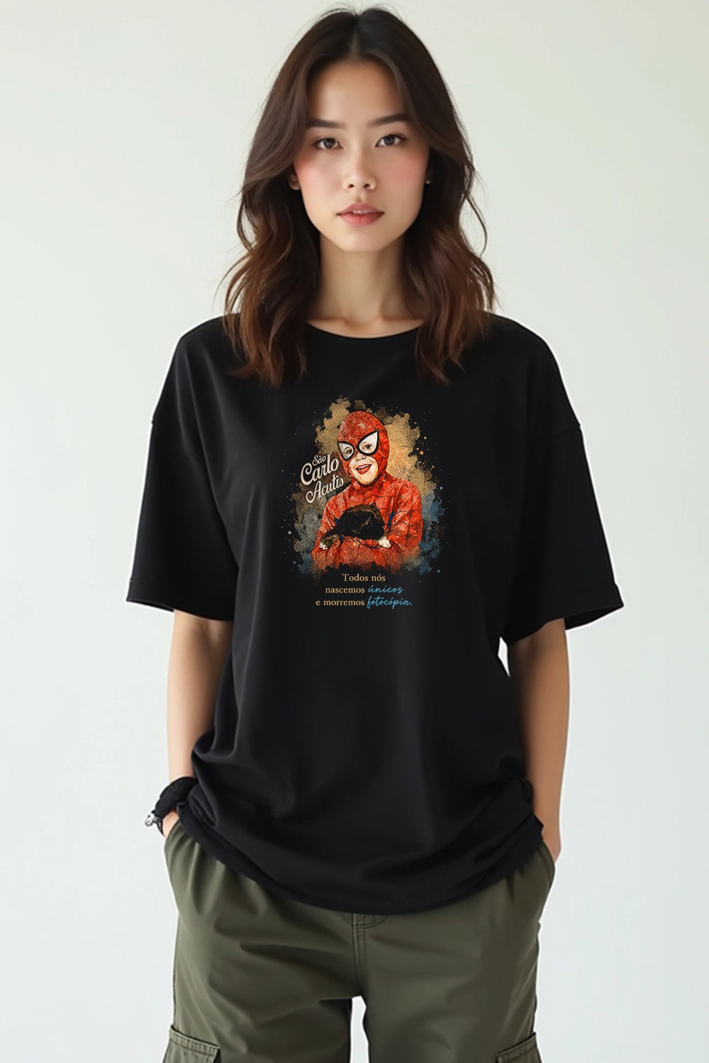 Camisa Oversized São Carlo Acutis 2