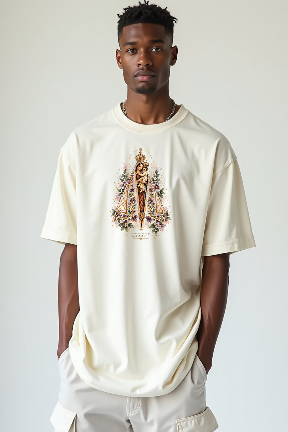 Camisa Oversized Nossa Senhora de Nazaré