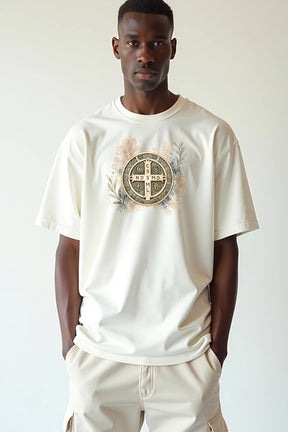 Camisa Oversized Medalha São Bento