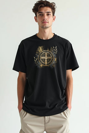 Camisa Oversized Medalha São Bento