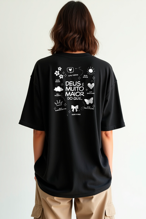 Camisa Oversized Deus é Maior