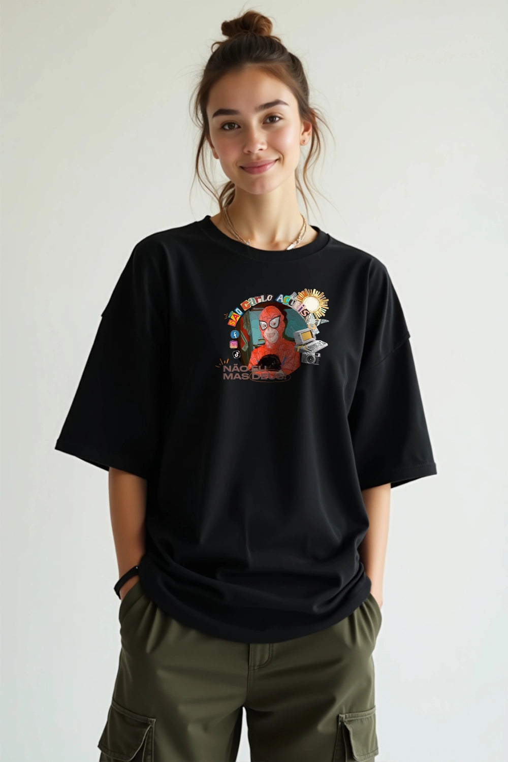 Camisa Oversized São Carlo Acutis