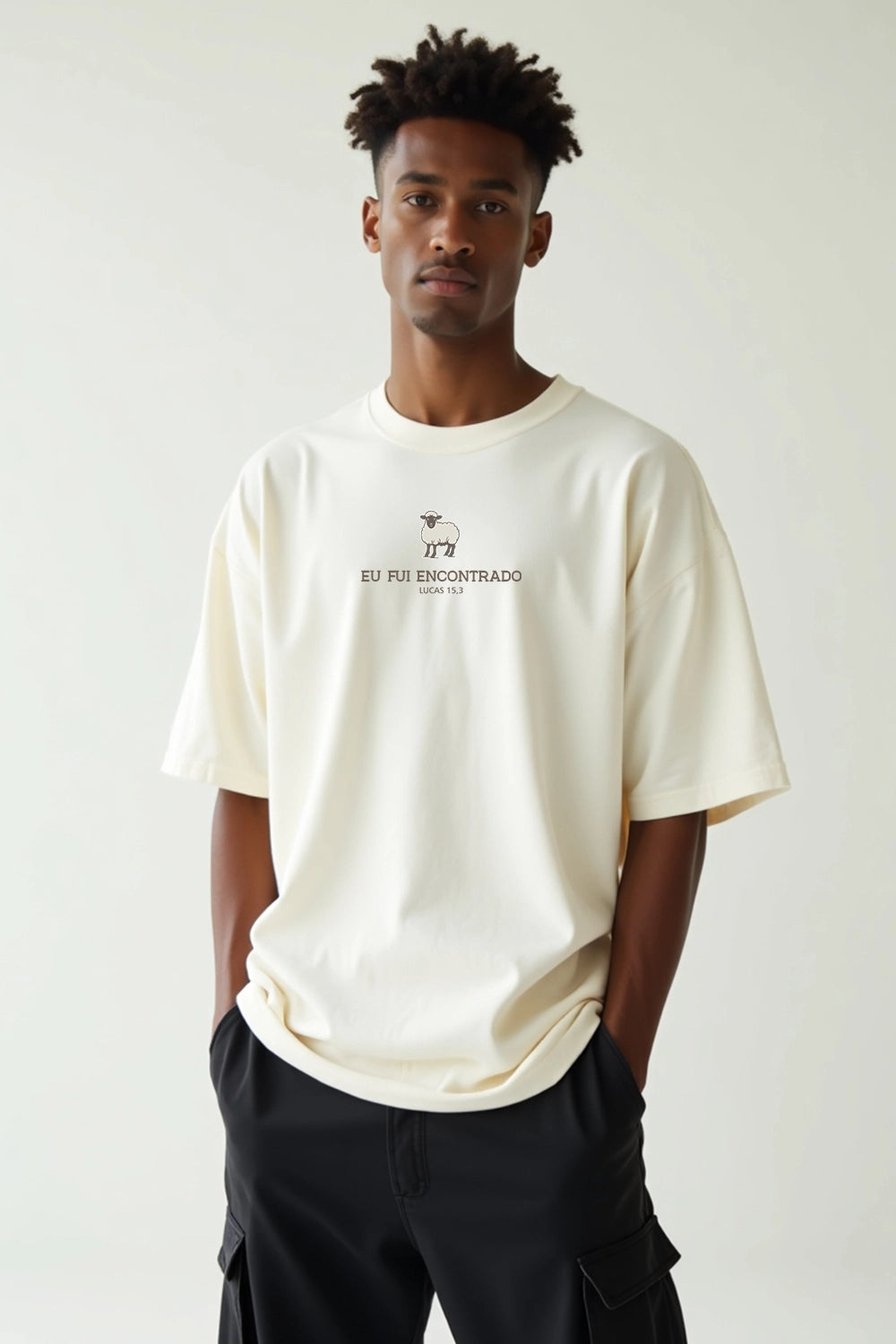 Camisa Oversized Encontrado - Lc 15.3