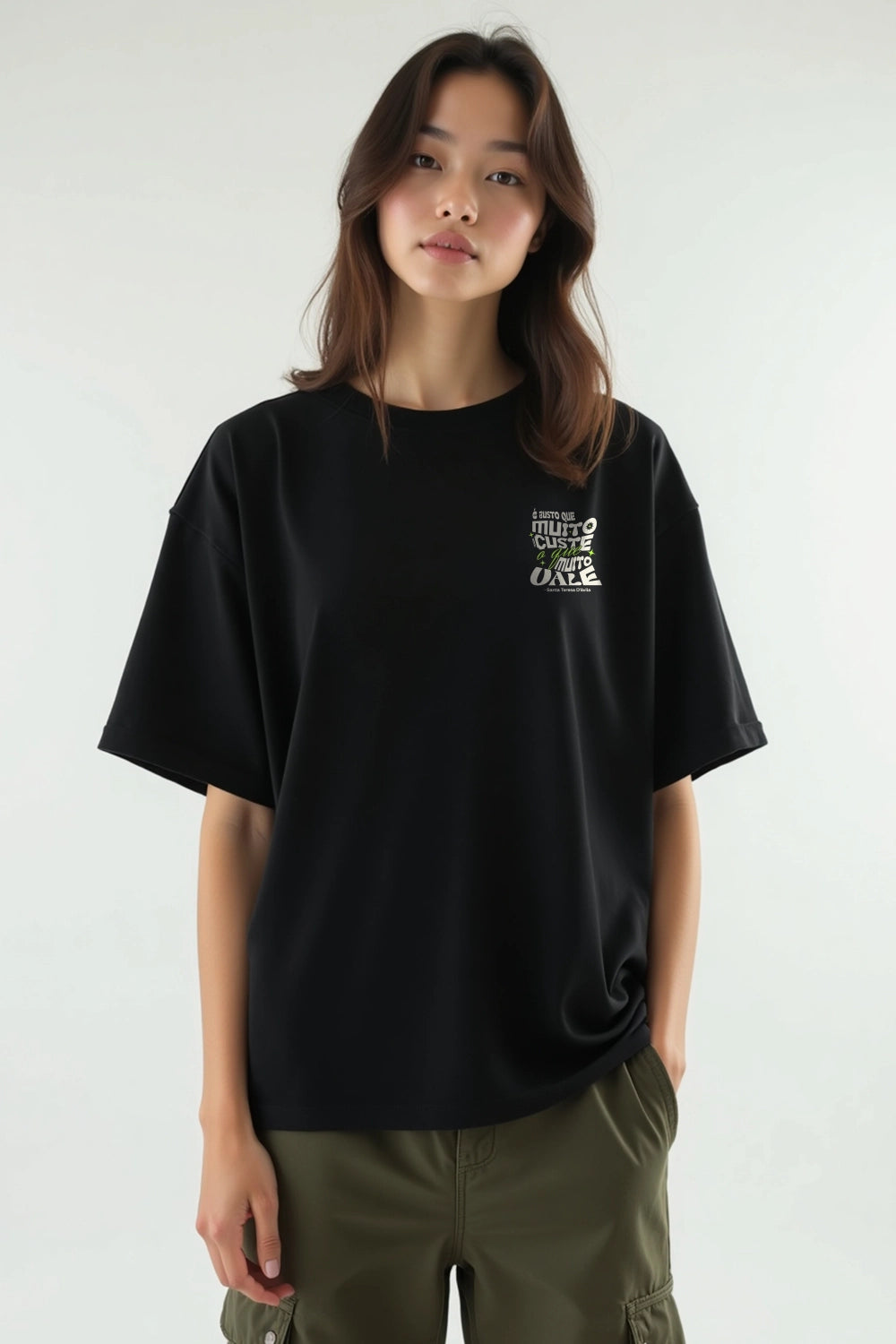 Camisa Oversized Vale o Preço