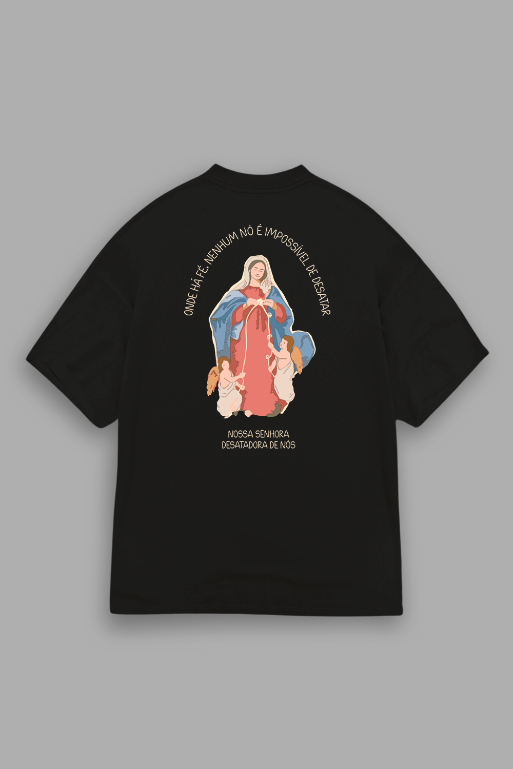 Camisa Oversized Nsa Desatadora de Nós