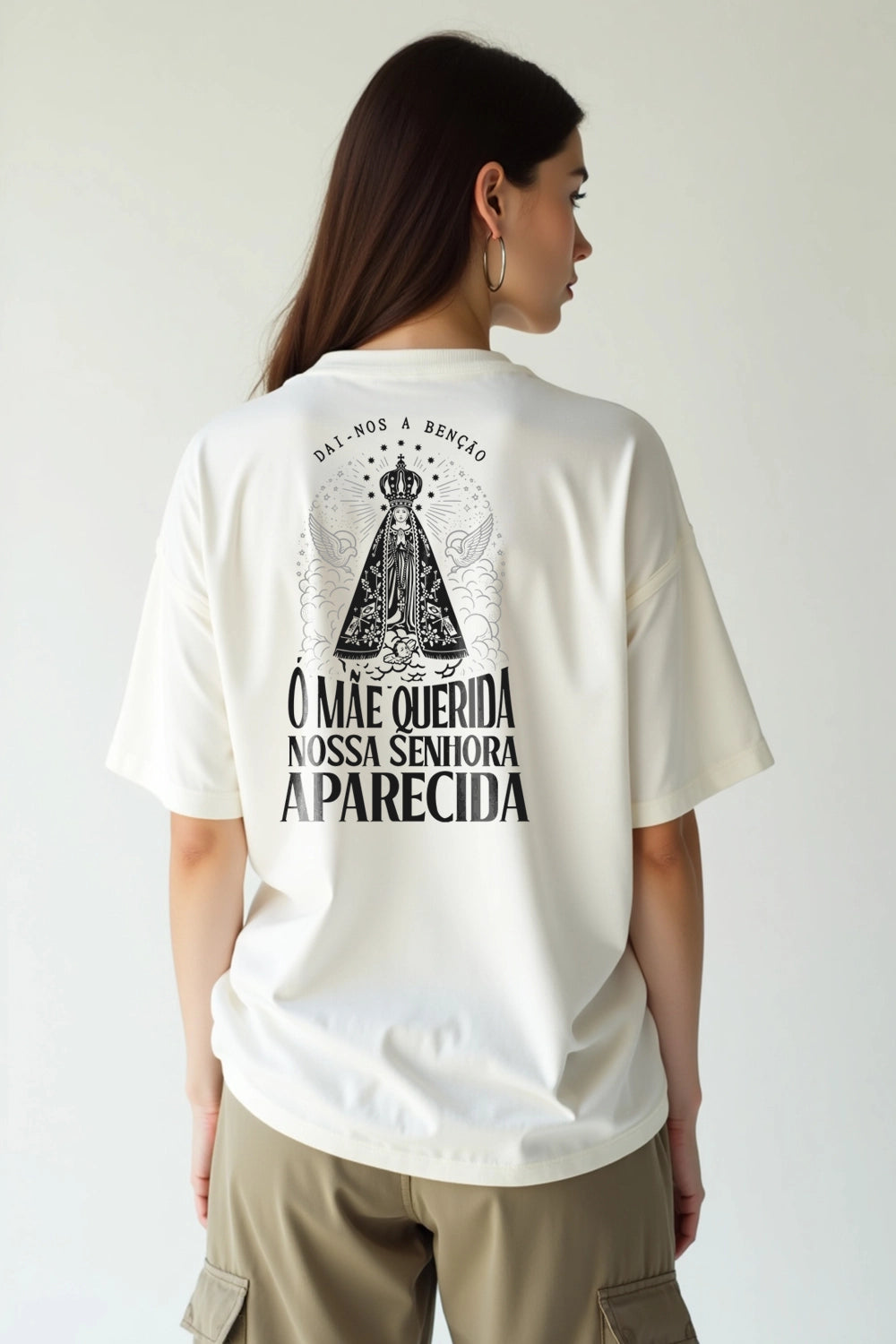 Camisa Oversized Padroeira do Brasil