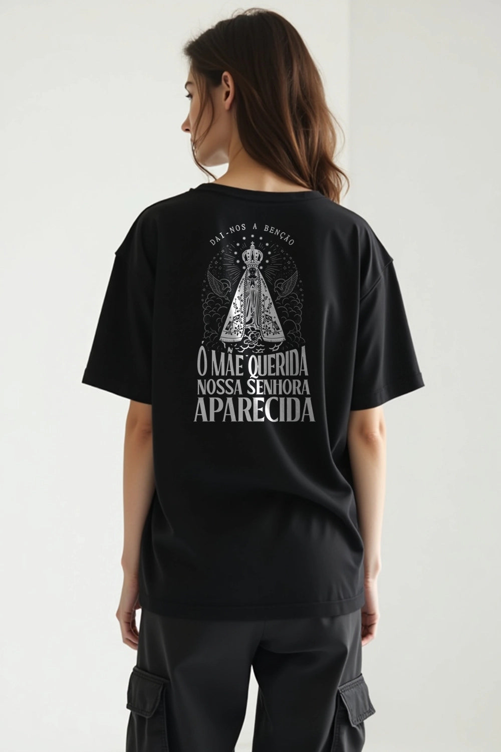 Camisa Oversized Padroeira do Brasil