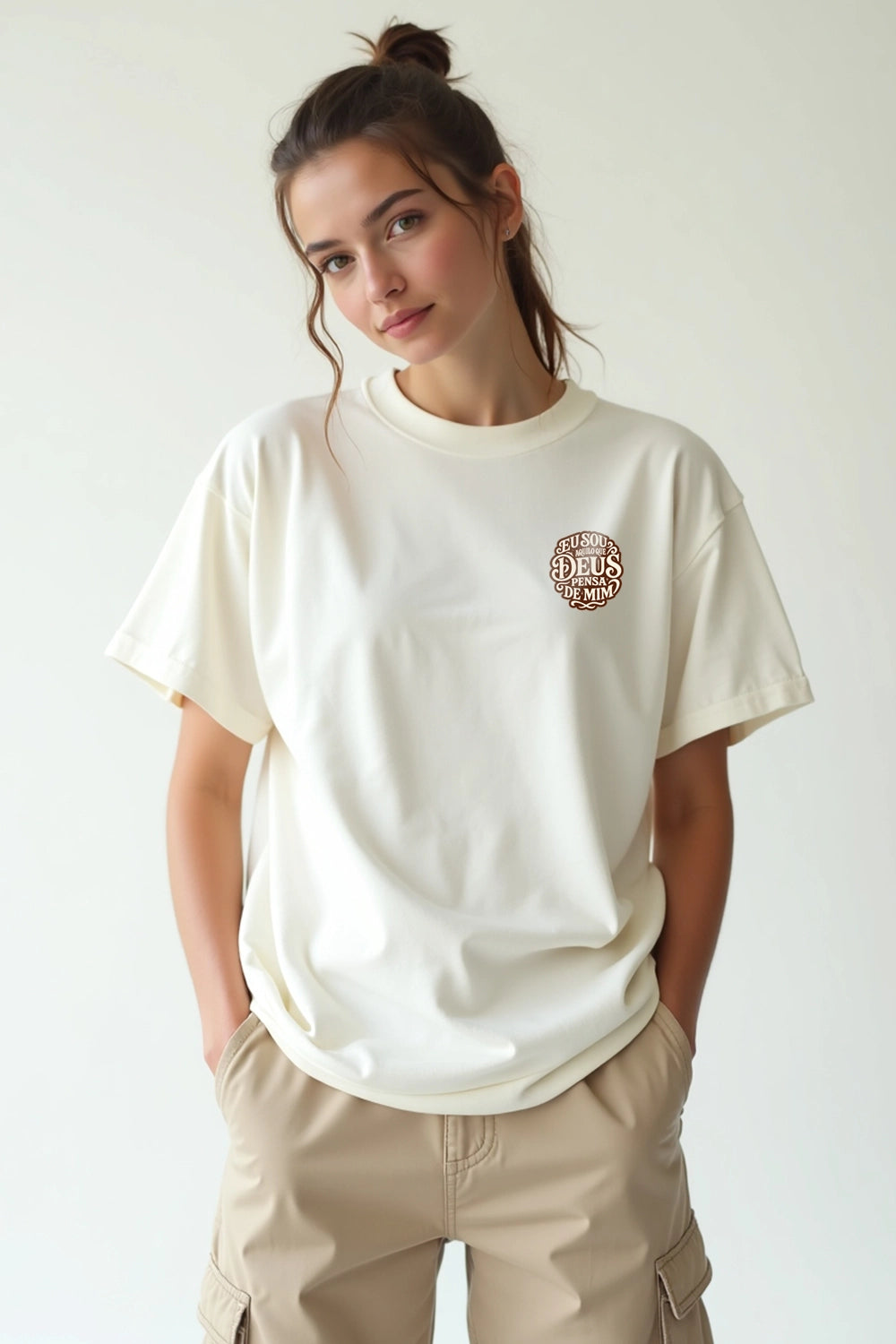 Camisa Oversized Santa Teresinha