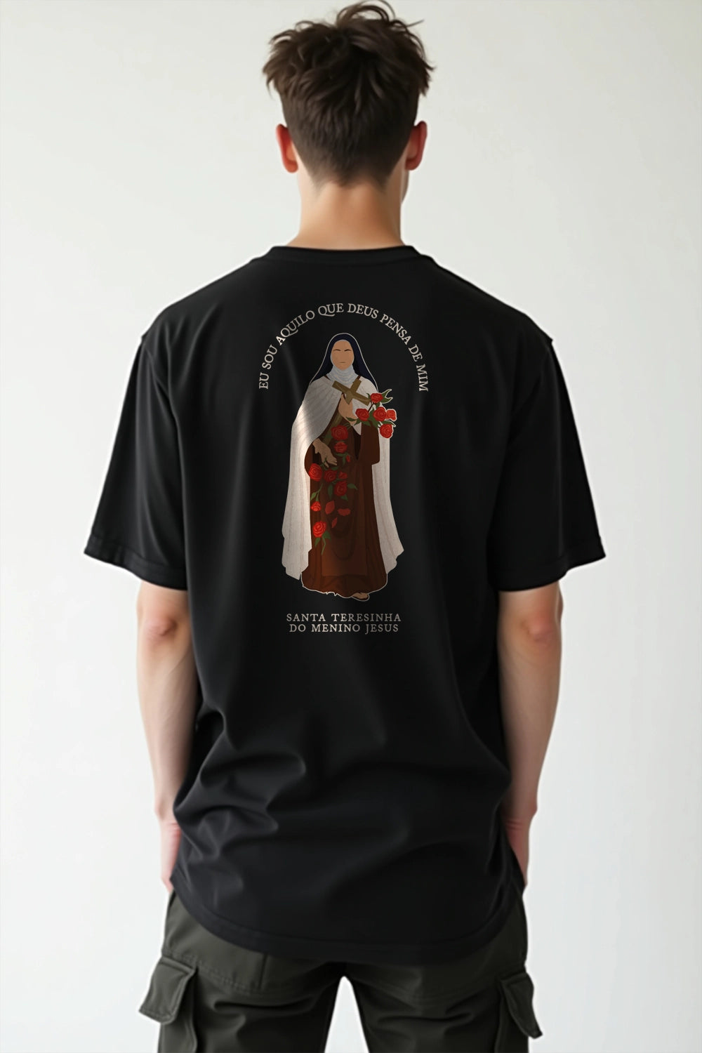 Camisa Oversized Santa Teresinha