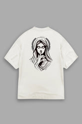 Camisa Oversized Silêncio de Maria