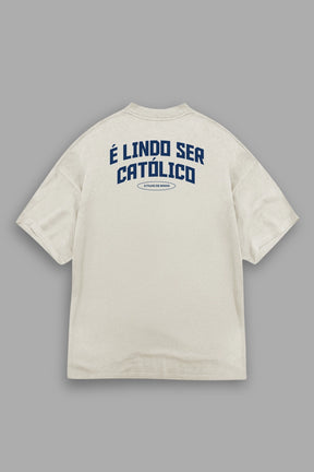 Camisa Oversized Orgulho de ser Católico