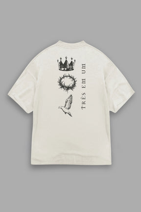 Camisa Oversized Três Em Um