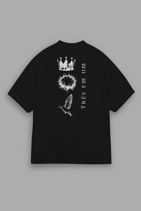 Camisa Oversized Três Em Um