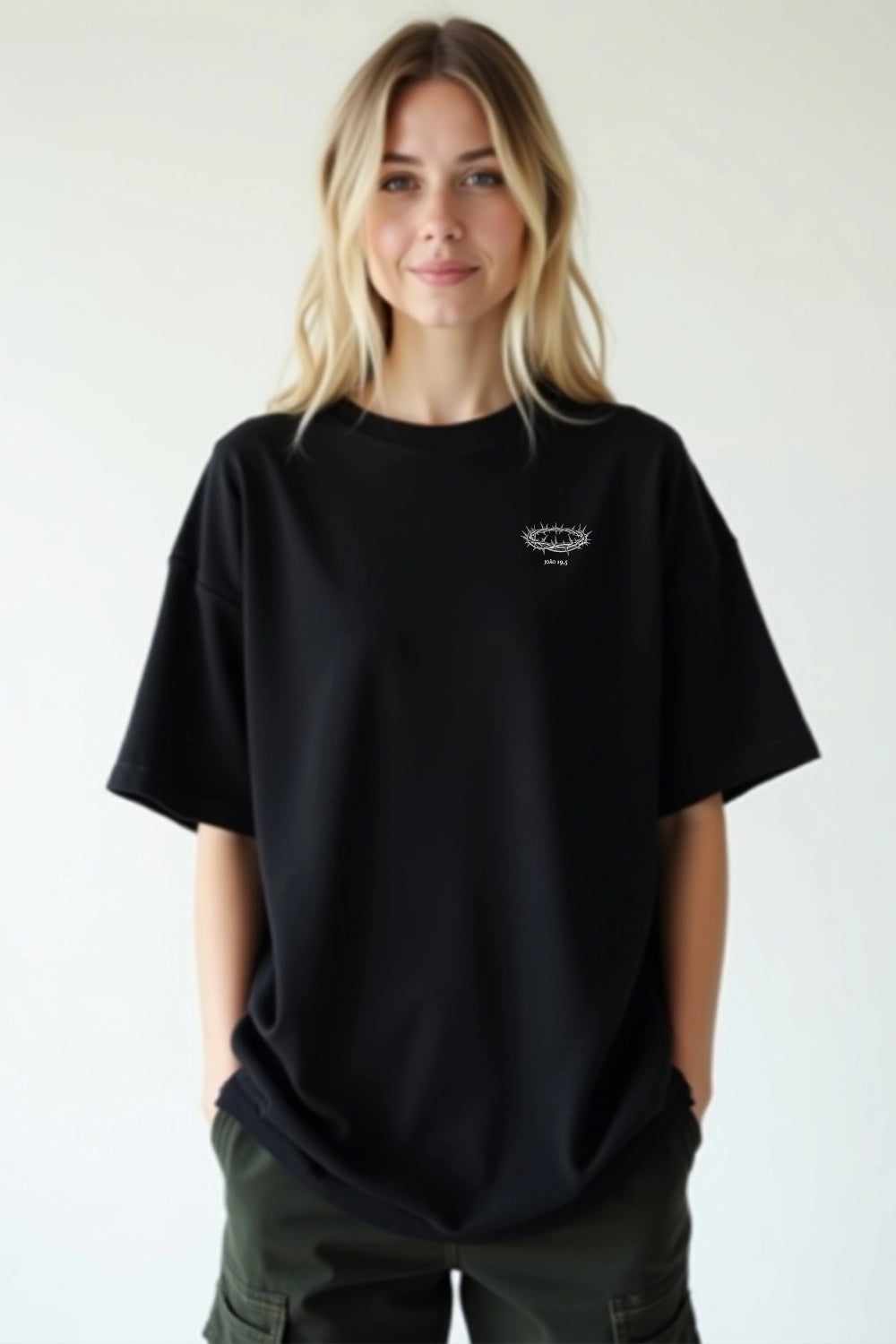 Camisa Oversized Coroa de Espinhos 25.6