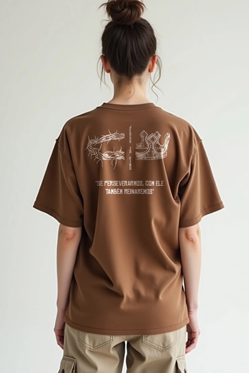 Camisa Oversized Da Cruz à Coroa 25.6
