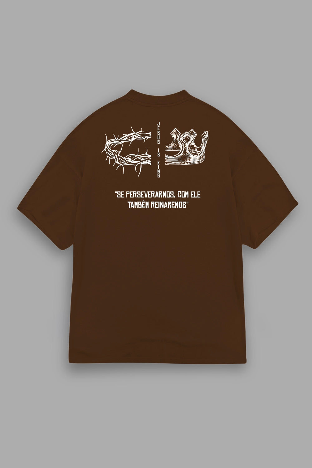 Camisa Oversized Da Cruz à Coroa