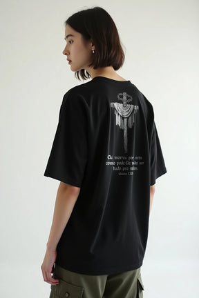 Camisa Oversized Ele Morreu por Mim