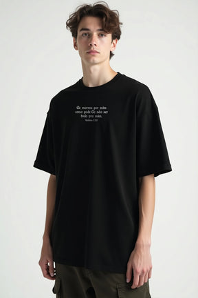 Camisa Oversized Ele Morreu por Mim