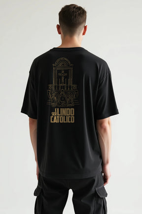 Camisa Oversized É Lindo ser Católico #3